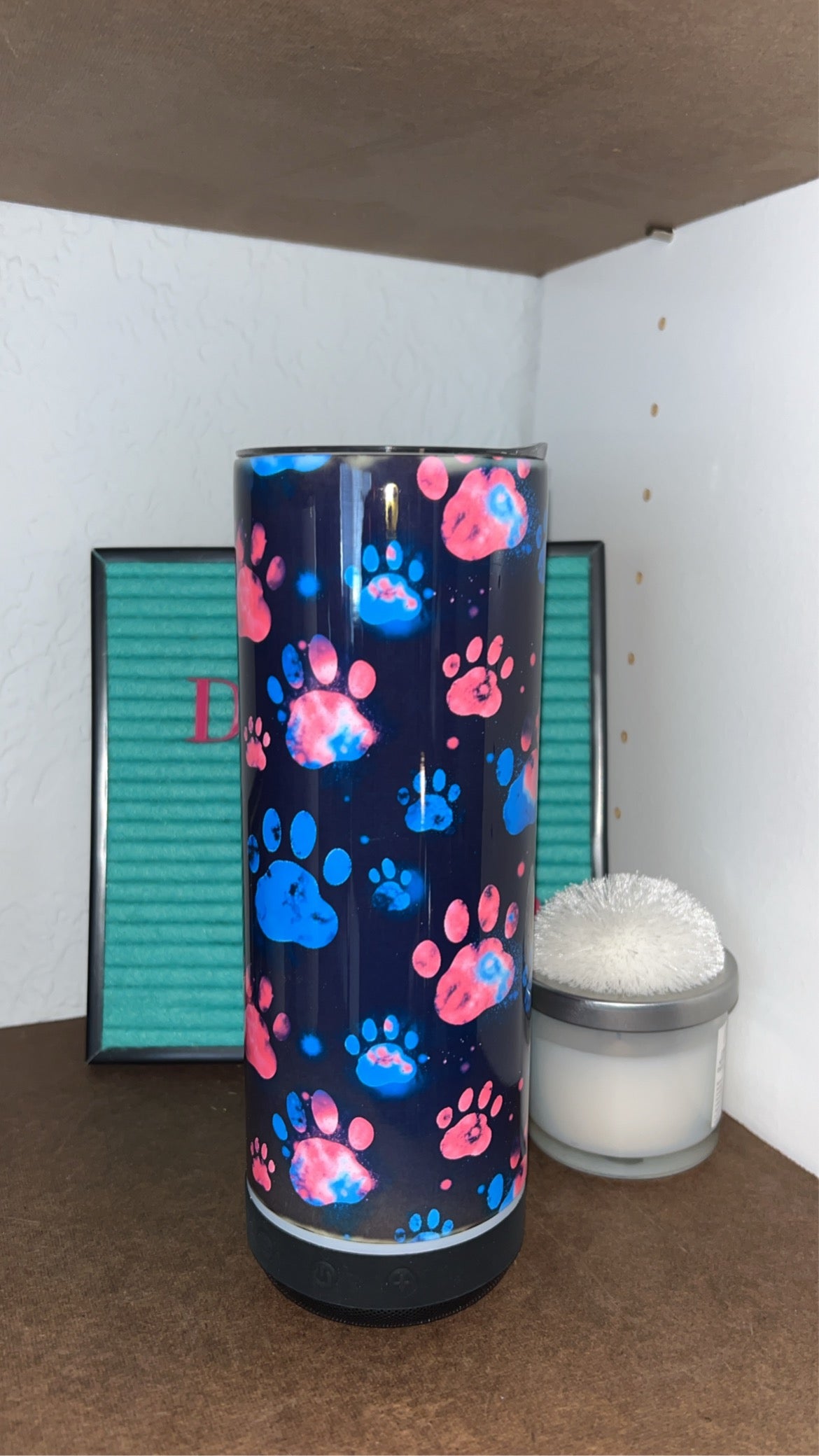 Paw Bluetooth speaker tumbler