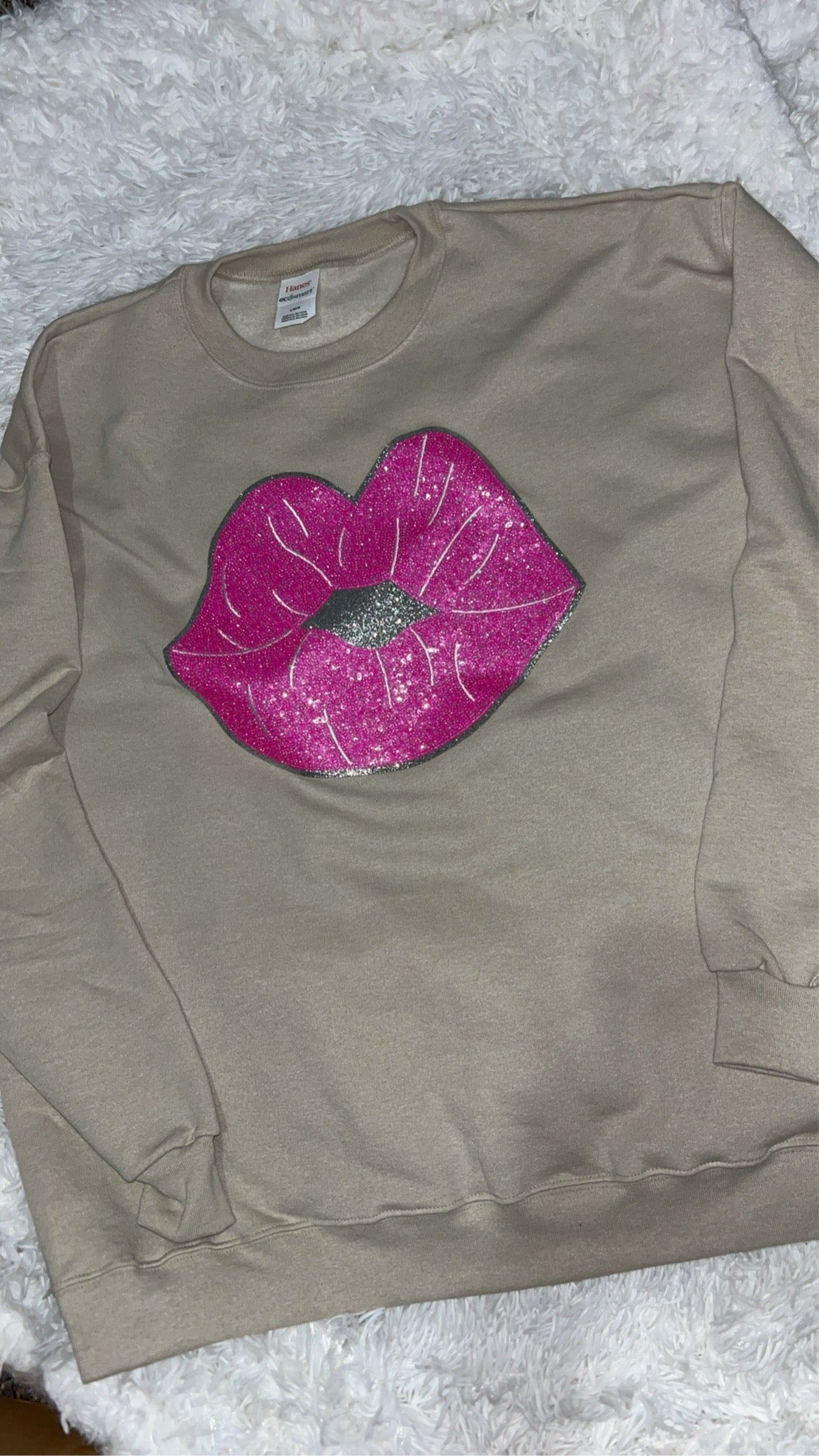 Lips crewneck