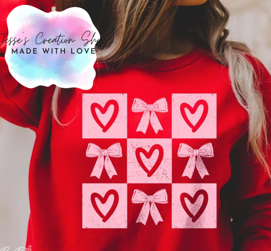 * NEW* Valentine Bow Crew