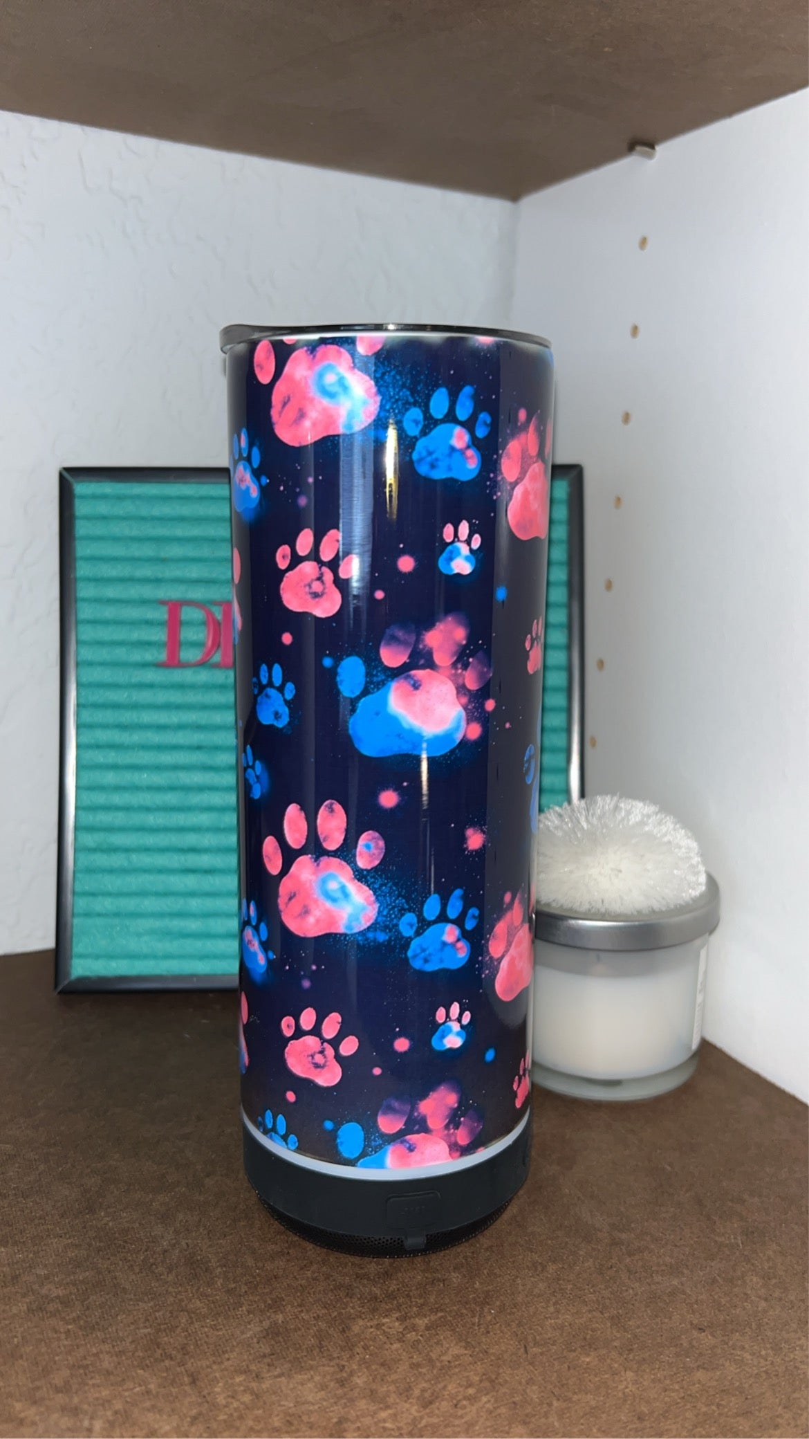 Paw Bluetooth speaker tumbler